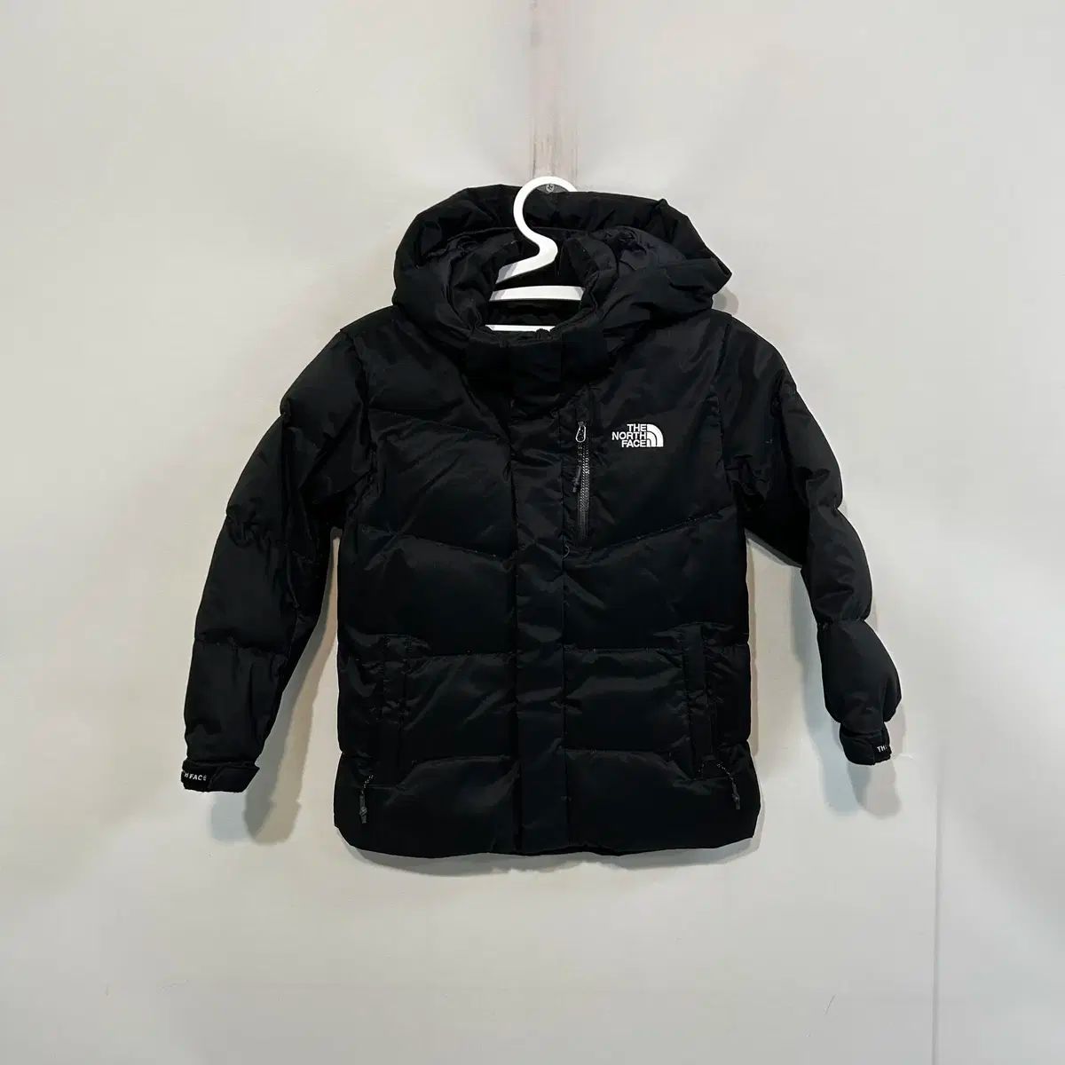 THE NORTH FACE ザノースフェイス キッズ ダウン 120 ブラック 状態良し