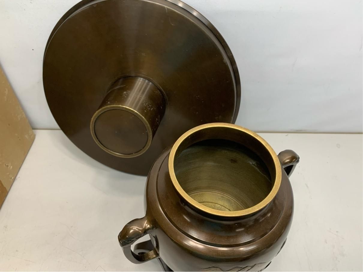 貴重　薄端　唐銅　本漆塗上物　花器　青銅　ブロンズ　唐銅　真鍮　ヴィンテージ 貴重 薄端 唐銅 本漆塗上物 花器 青銅 ブロンズ 唐銅 真鍮