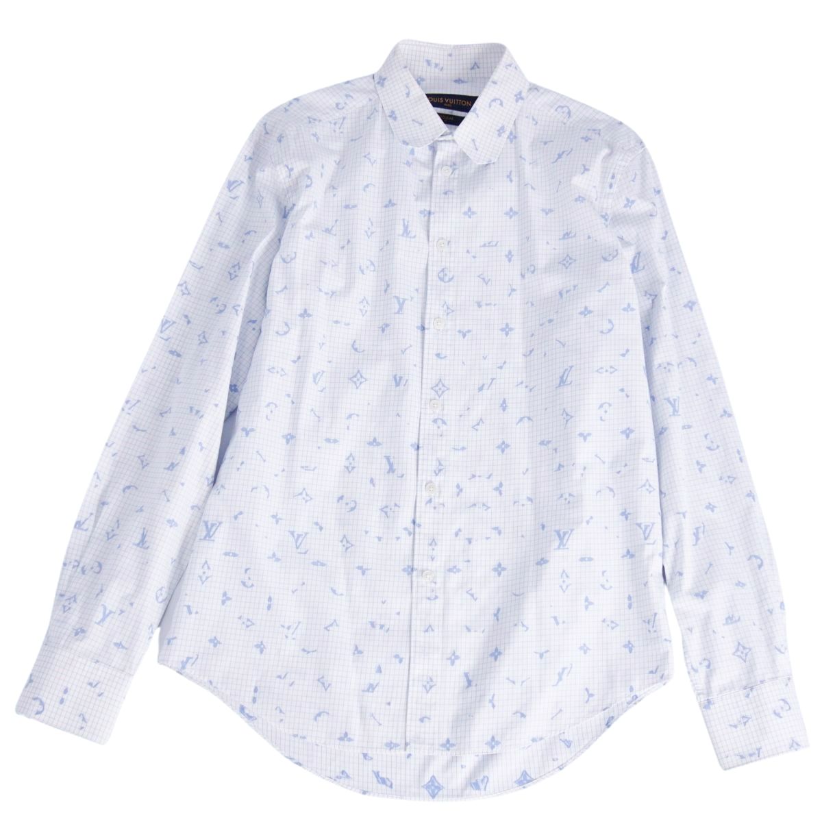 美品 ルイヴィトン LOUIS VUITTON シャツ 19AW DNA モノグ - メルカリ