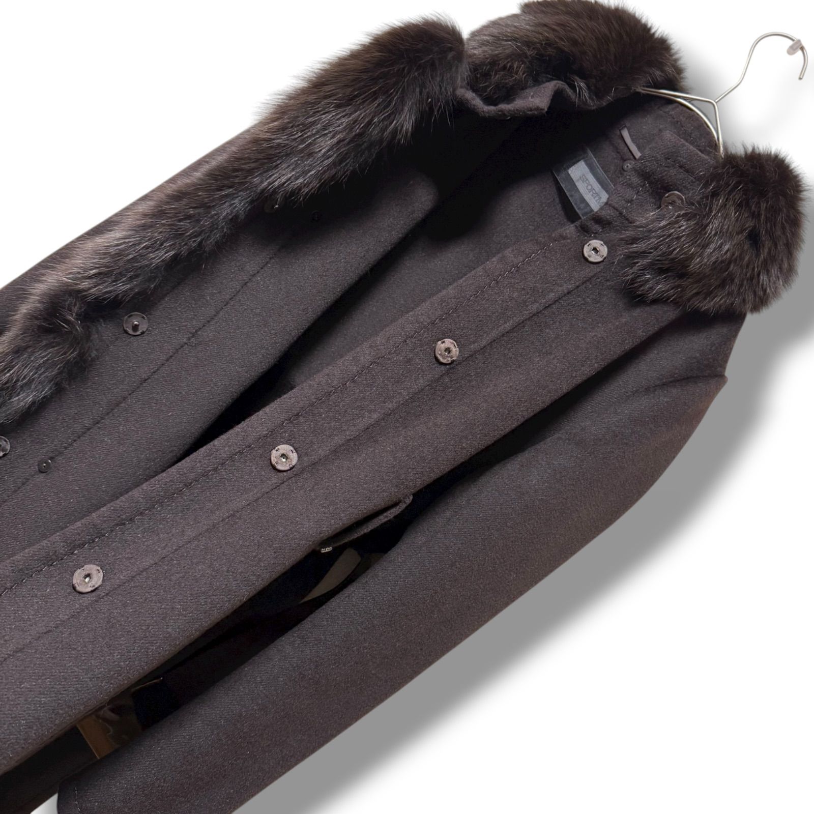 美品 MaxMara 最高峰クチートアマーノ ゴージャスなふわふわフォックス