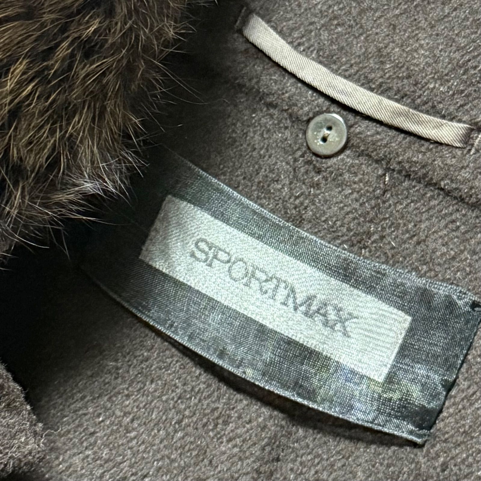 美品 MaxMara 最高峰クチートアマーノ ゴージャスなふわふわフォックス