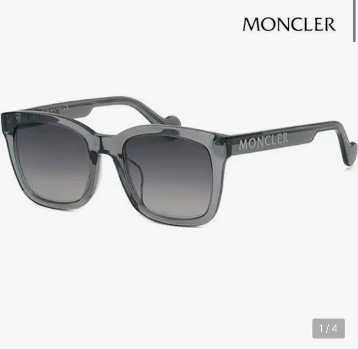 ポーチ贈呈 MONCLER モンクレール ML 0113 K 20 C オーバーサイズ サングラス ブランド品
