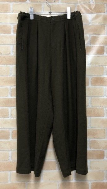 Y’s ワイズ クロップドワイドパンツ YE-P13-103 カーキ 2 111440446