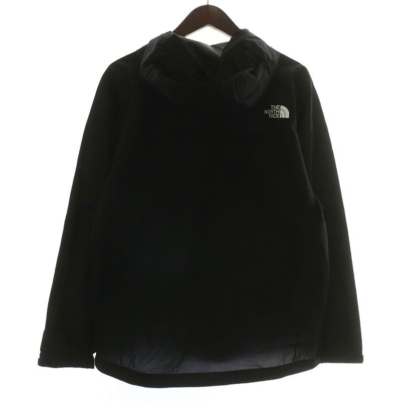 ザノースフェイス THE NORTH FACE ベンチャージャケット Venture Jacket ナイロン フード ジップアップ ロゴ M 黒 ブラック NP12306 /XZ ■GY12