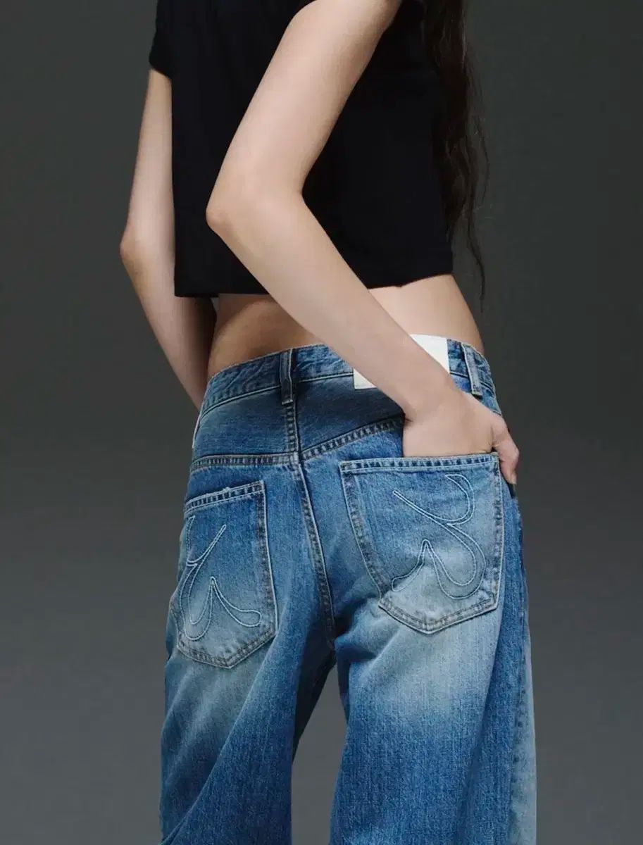 グロウニー hannah jeans blue