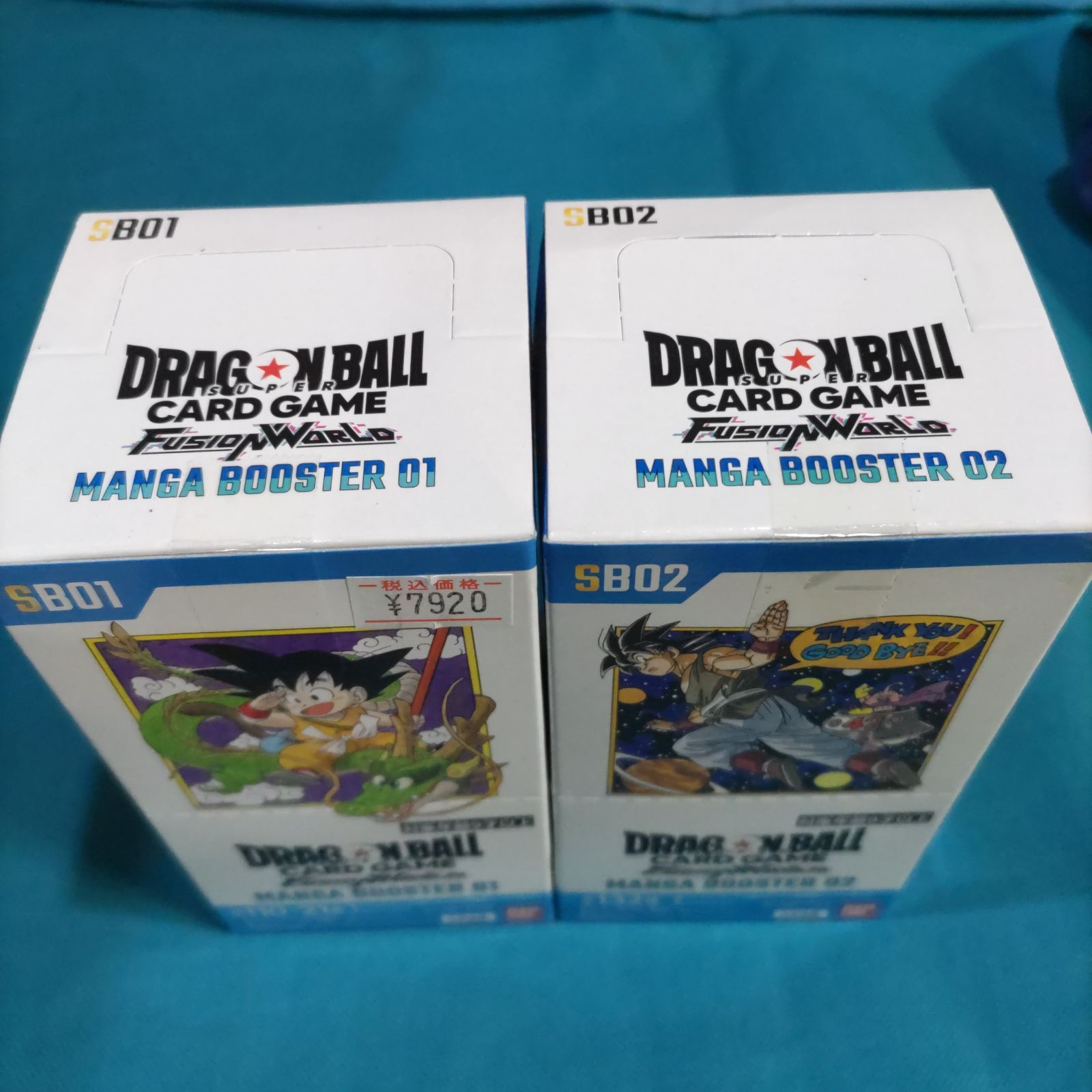 ドラゴンボール MANGA BOOSTER 01 02 BOX テープ付き - メルカリ