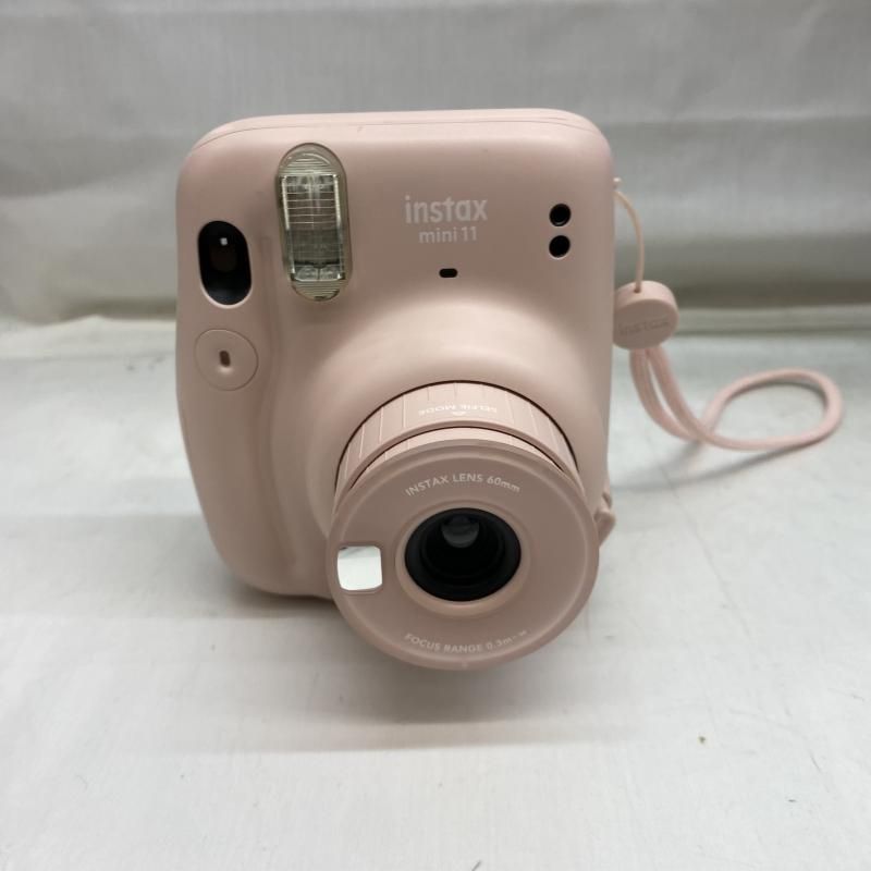 富士フイルム Fujifilm チェキ instax mini 11 ブラッシュ ピンク 22