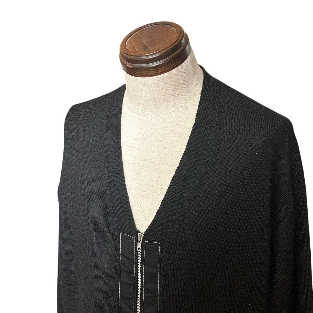 COMME des GARCONS HOMME AD2001 00s HD-N009 Zip up Knit Cardigan