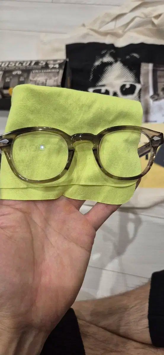 MOSCOT モスコット レムトッシュ 45 アッシュ ブラウン