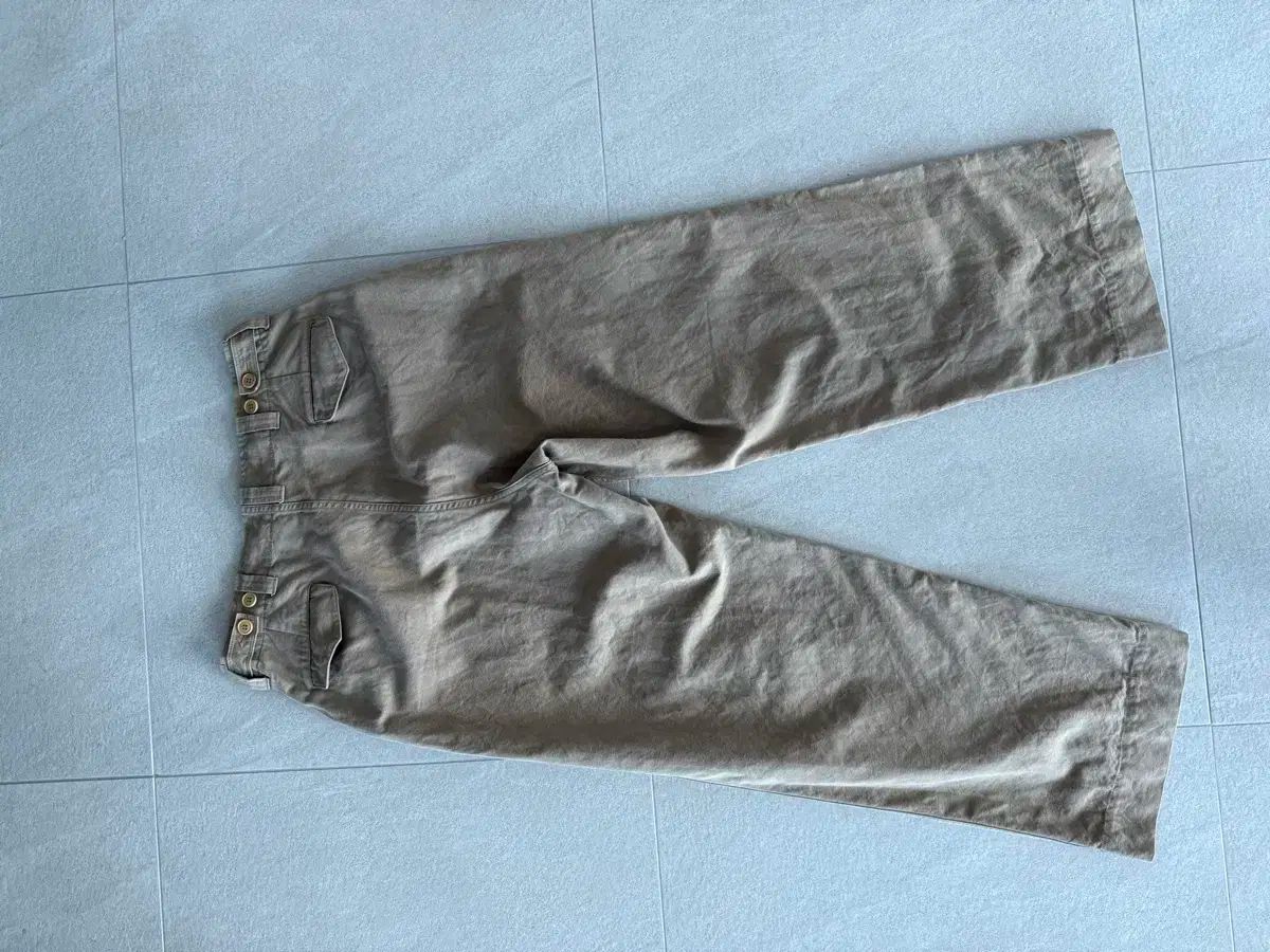 ワードローブ41 ワイド ワークパンツ L