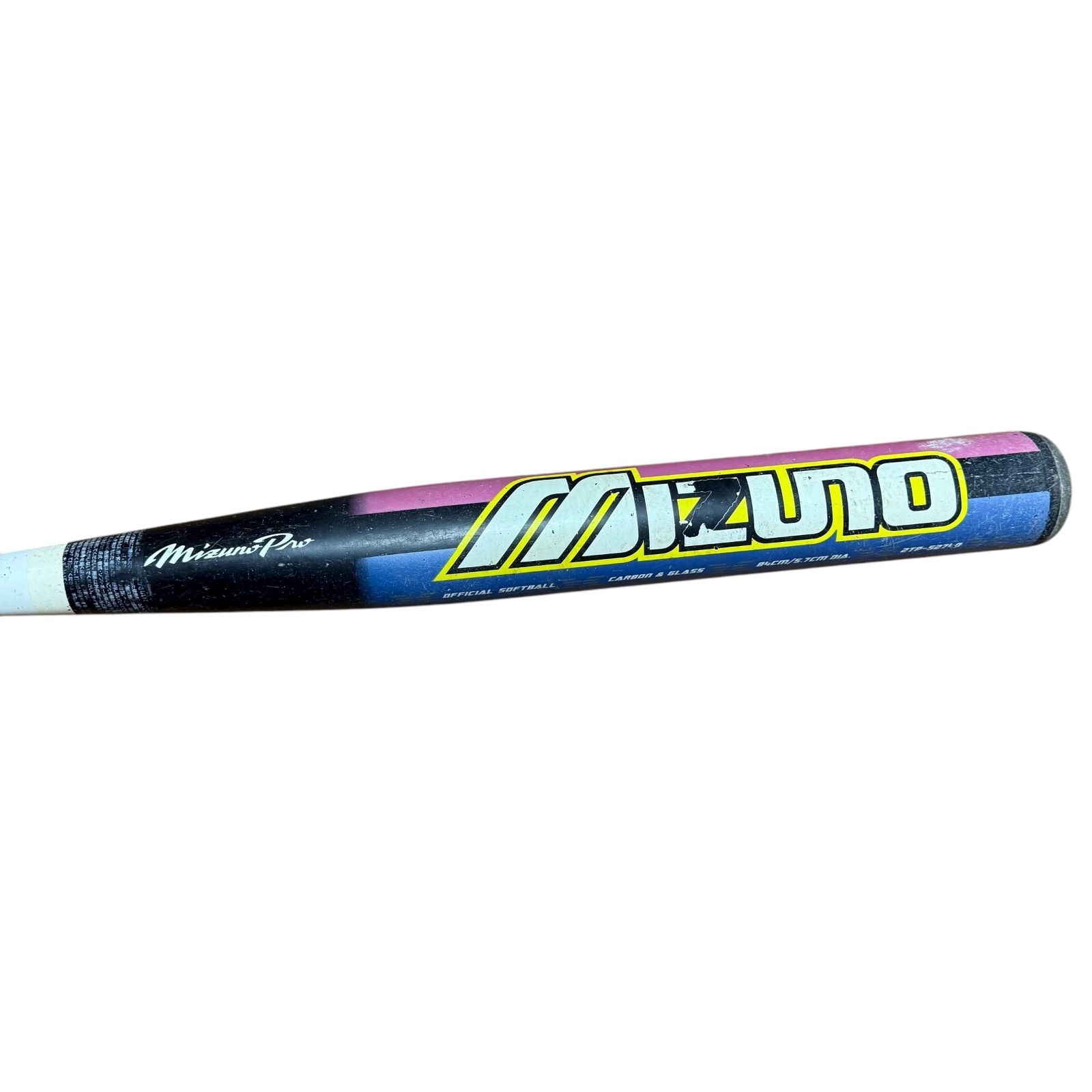 中古】MIZUNO PRO AX4 ソフトボールバット 2TP52740 3号 84cm 690g