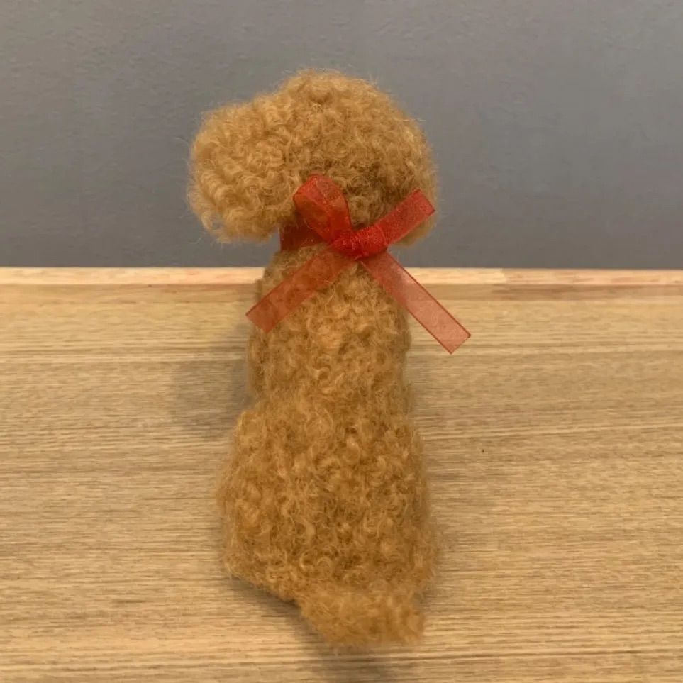  うちの子 オーダー ほっこり手のひらサイズ 愛犬のぬいぐるみ お気に入りグッズ付き 羊毛フェルト ピチクラフトの羊毛オーダー 羊毛フェルト ぬいぐるみ 人形 置物