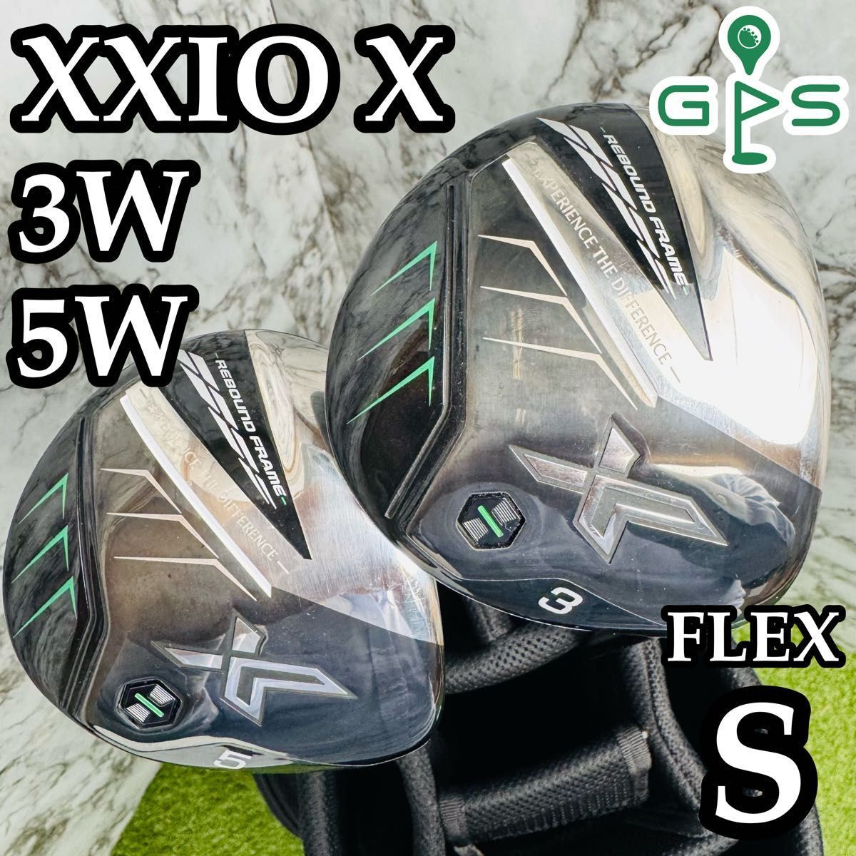 ゼクシオX eks 2025 3W 5W フェアウェイウッド 2本セット