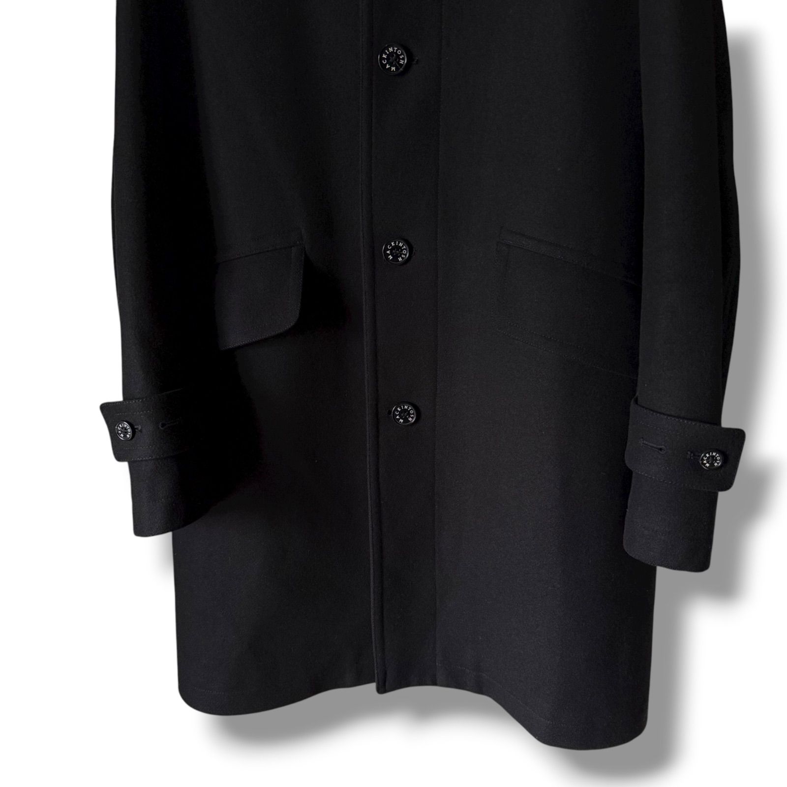 美品 マッキントッシュ KIRKTON/カークトン ウールメルトンミリタリー 
