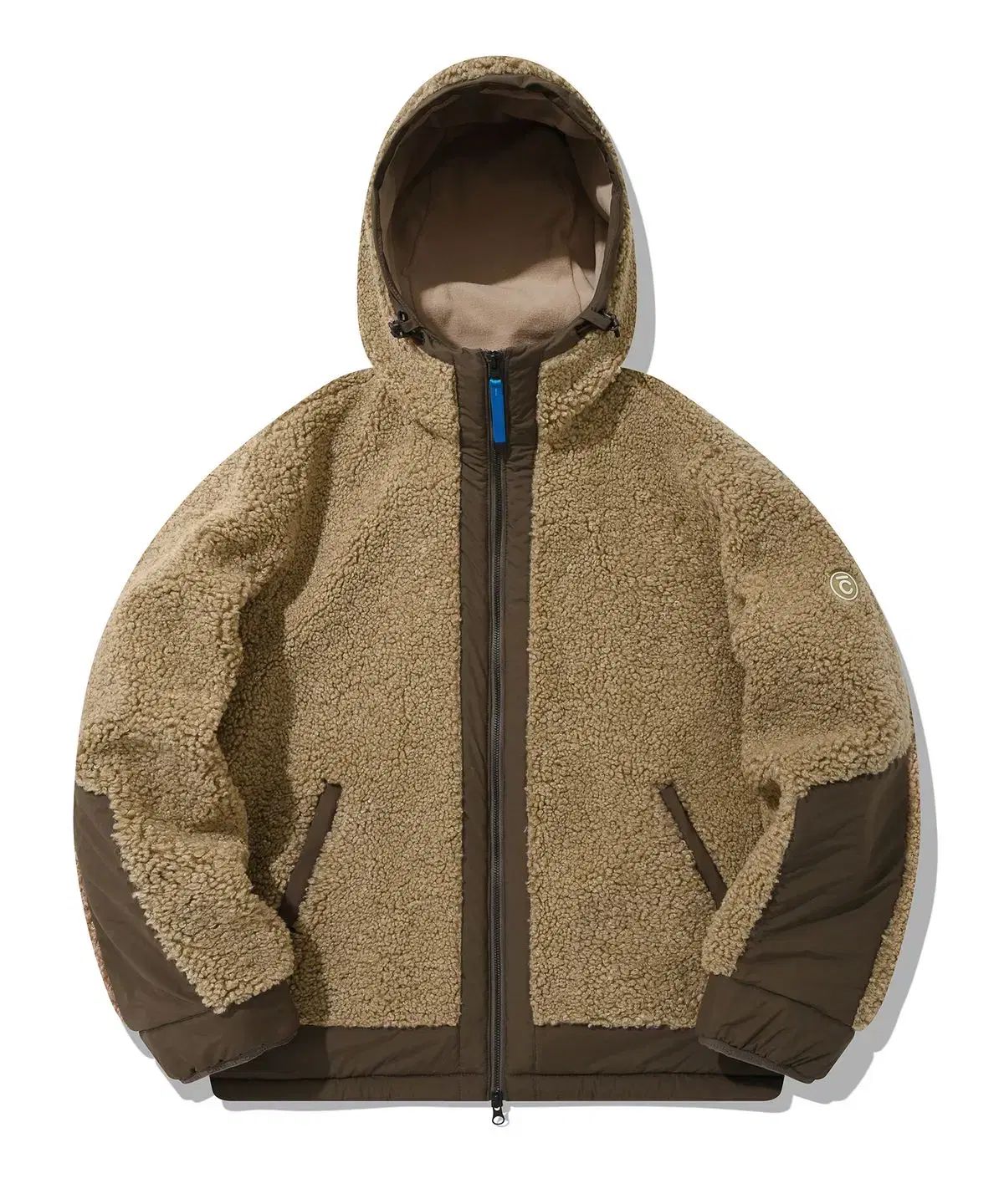 COVERNAT イエティ フリース ウォームアップ ジャケット ベージュ Lsize