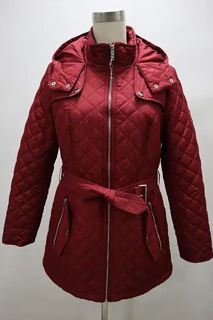 レディース Tommy Hilfiger トミーヒルフィガー フード キルティング ダウン アウター 20年式