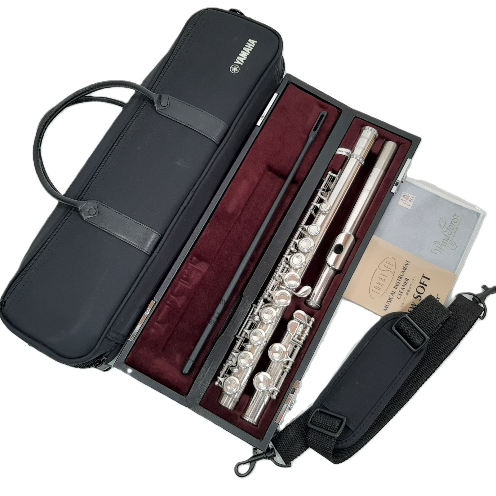 YAMAHA YFL-211 ヤマハ フルート ハードケース付き D 51004