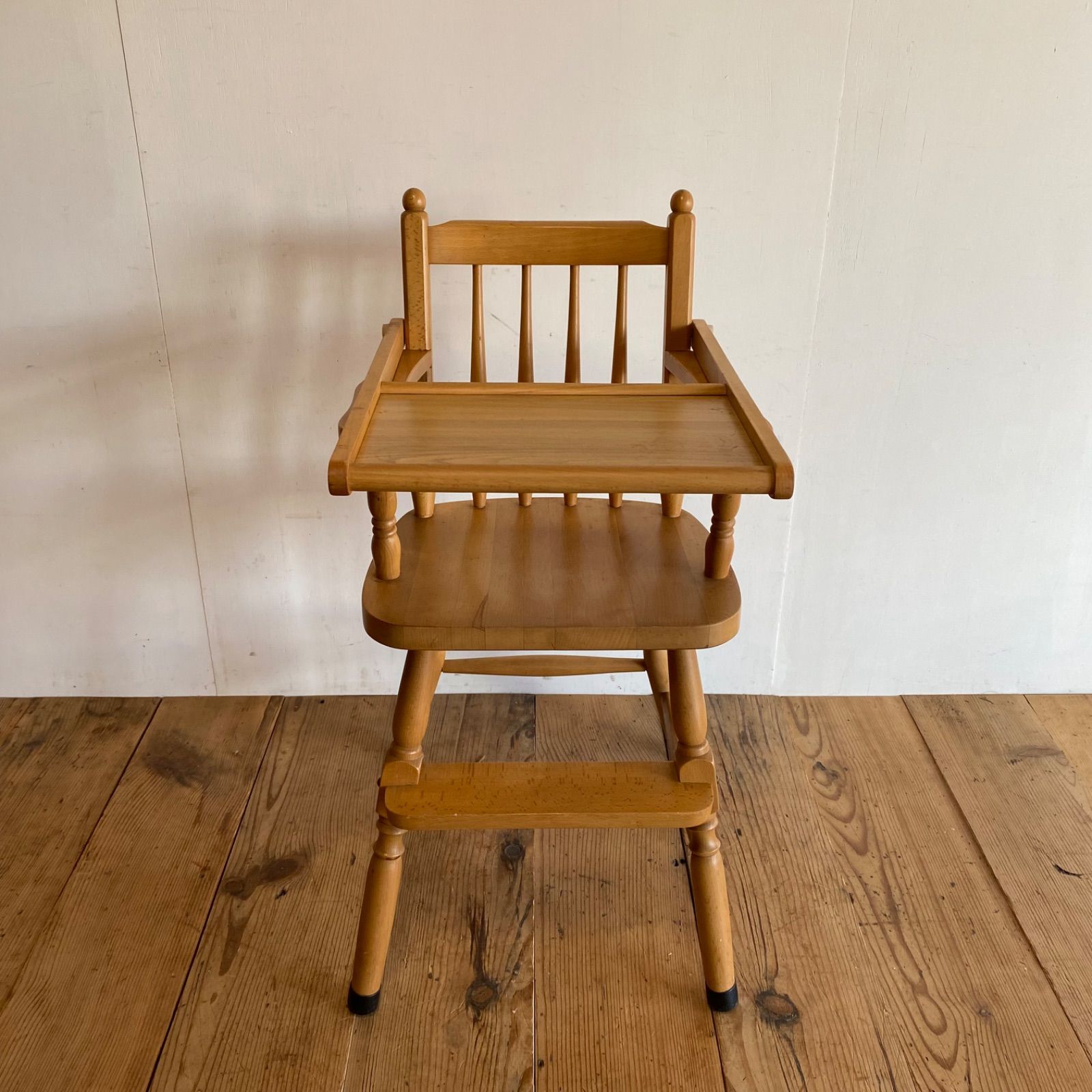 KASHIWA 木製ベビーチェア テーブル付き ハイチェア 柏木工 カシワ