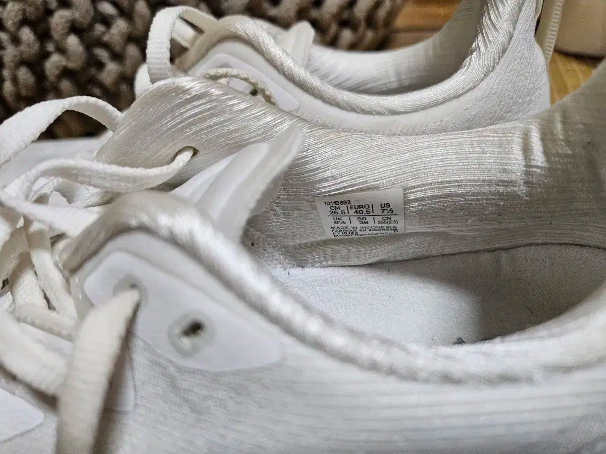 ノヴァブラスト4 白 255サイズ