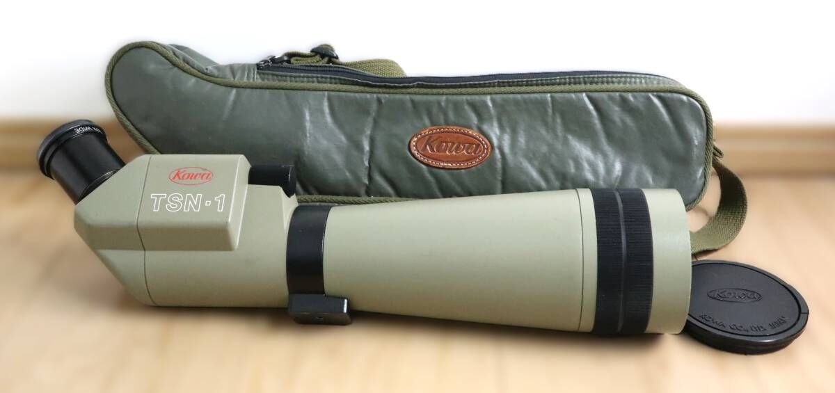 コーワ KOWA TSN-1 フィールドスコープ スポッティングスコープ ケース付 W1115#3670