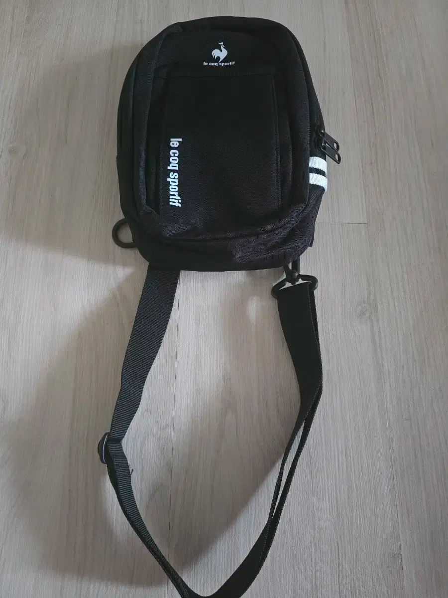 ルコックスポルティフ ミニ クロスバック ブラック 8月