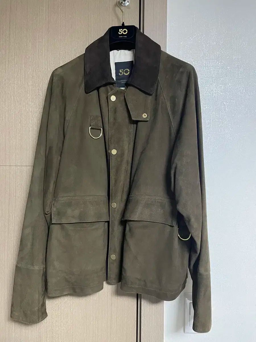 チンクワンタ スウェード フィッシング ジャケット 52