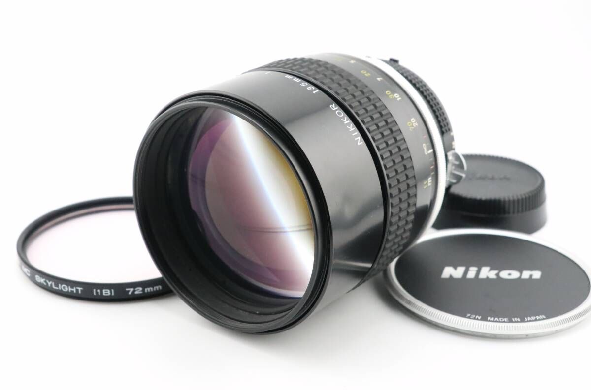 ニコン NIKON Ai NIKKOR 135 mm F 2 W 1124＃3671