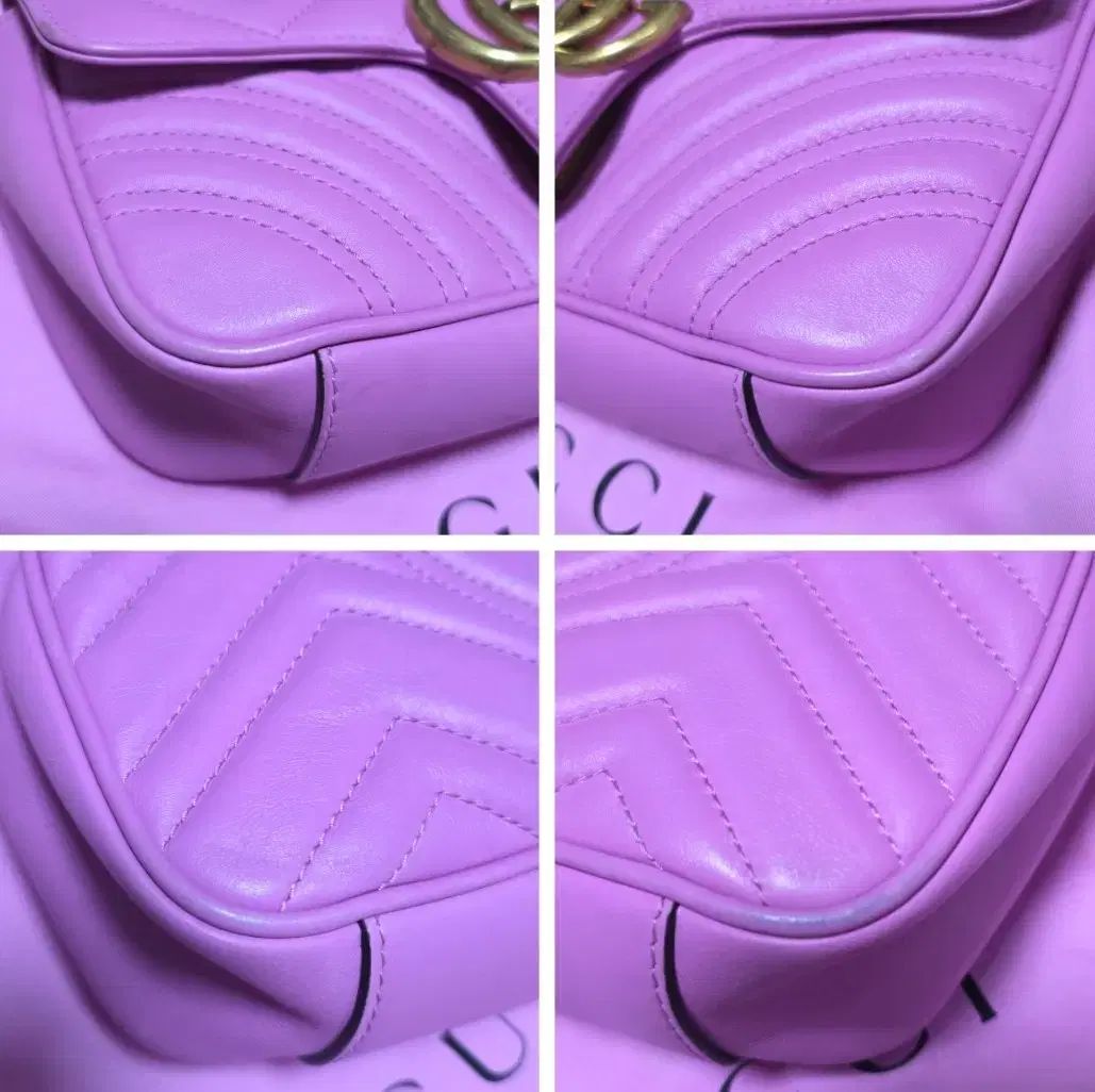  グッチ GG マーモント チェーンバッグ ミニ メッセンジャーバッグ ショルダーバッグ