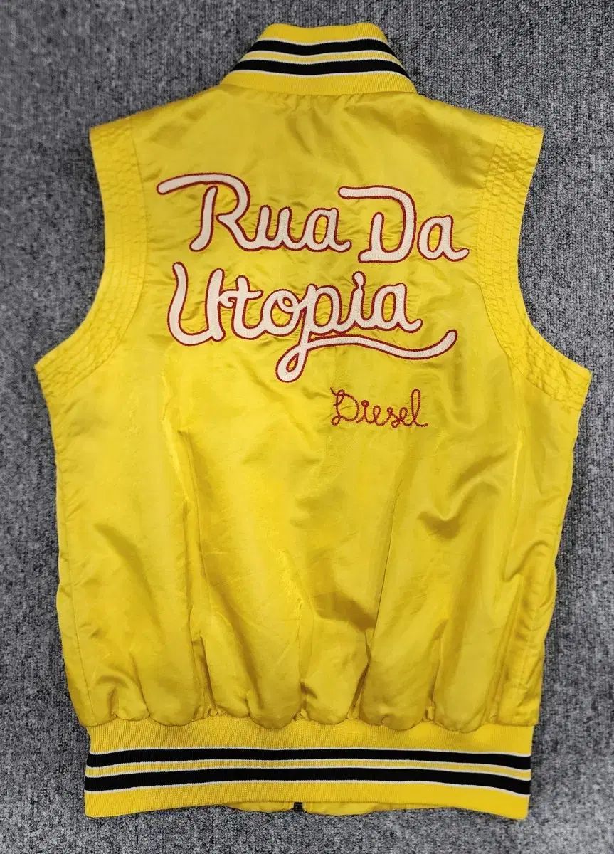 DIESEL スタジャン Y2K ジップアップ ベスト S