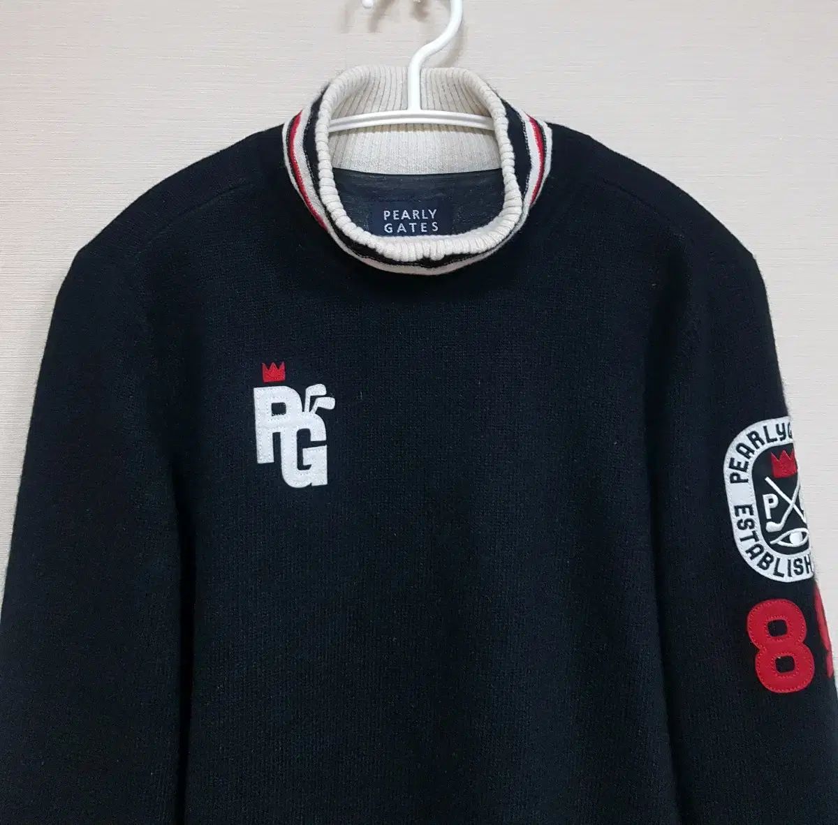 パーリーゲイツ レディース ハイネック 防風 ニット 1