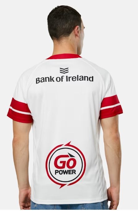 カストレ ラグビー アルスター 2025 2026 ホーム ジャージ 白 ホワイト モデル 日本未発売