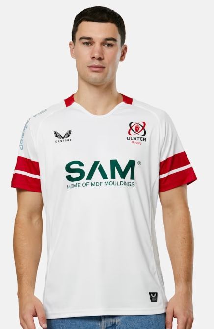 カストレ ラグビー アルスター 2025 2026 ホーム ジャージ 白 ホワイト 公式モデル 日本未発売