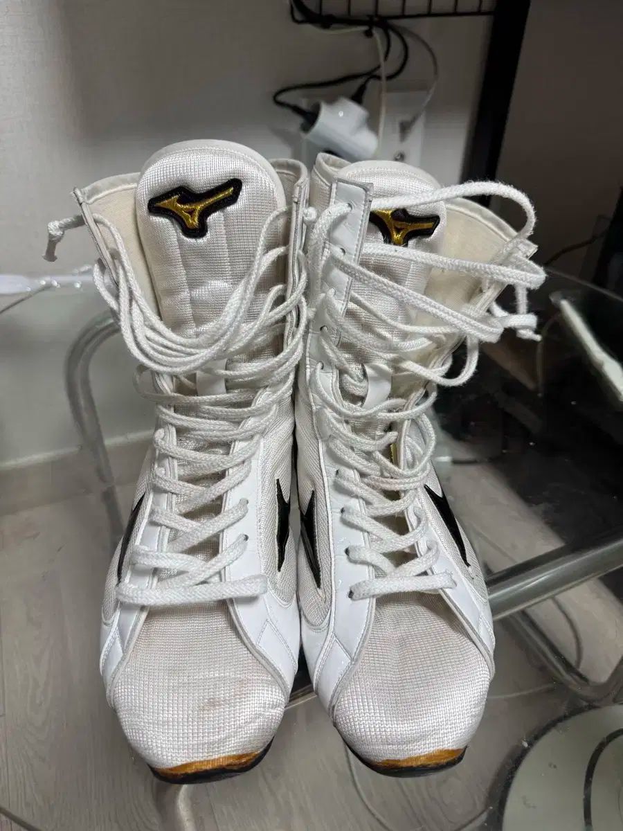 ミズノ ファーニッシャー ミッド ボクシング シューズ 255