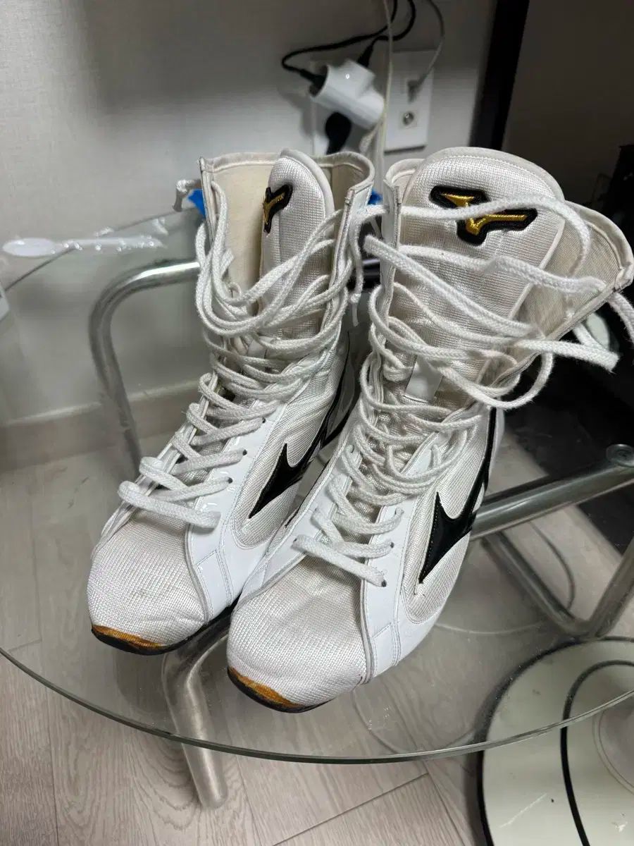 ミズノ ファーニッシャー ミッド ボクシング シューズ 255