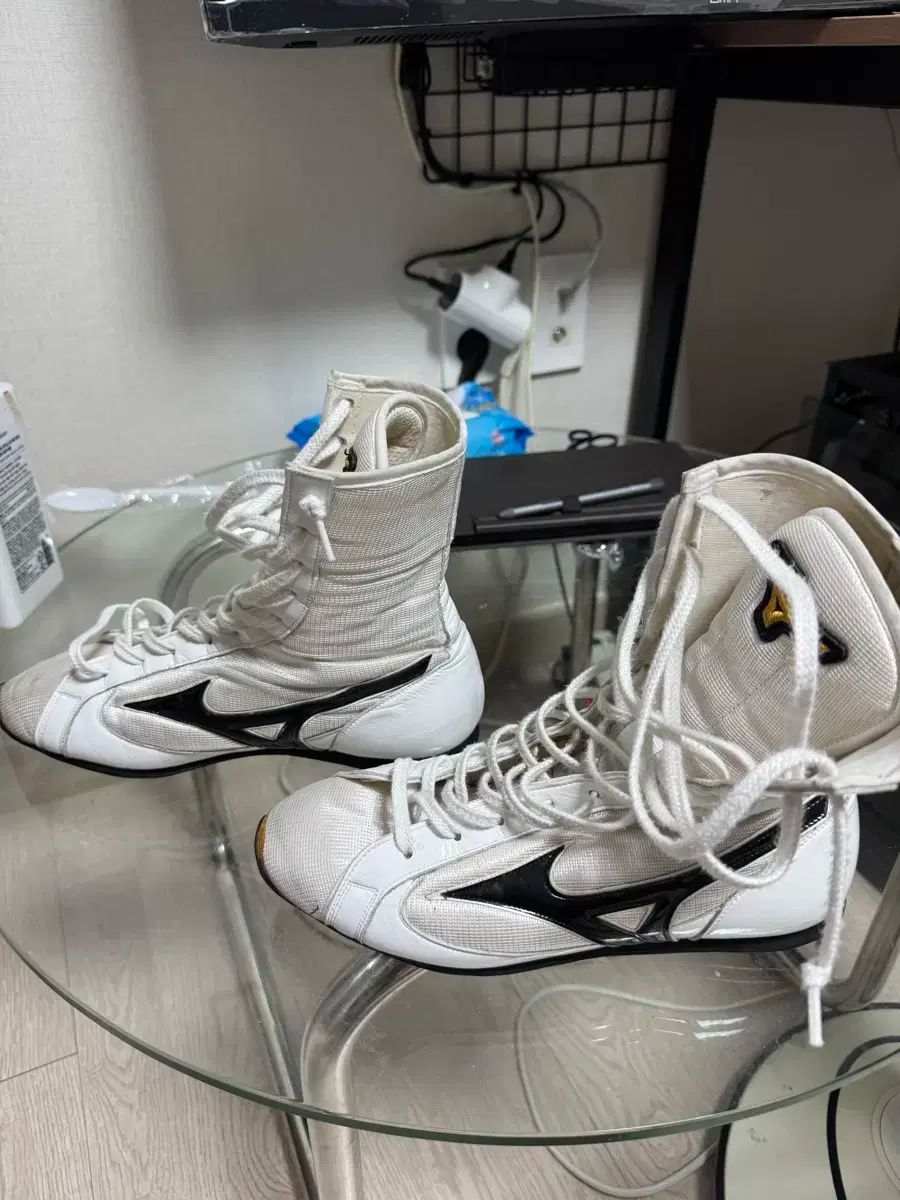  ミズノ ファーニッシャー ミッド ボクシング シューズ 255 その他 ボクシング