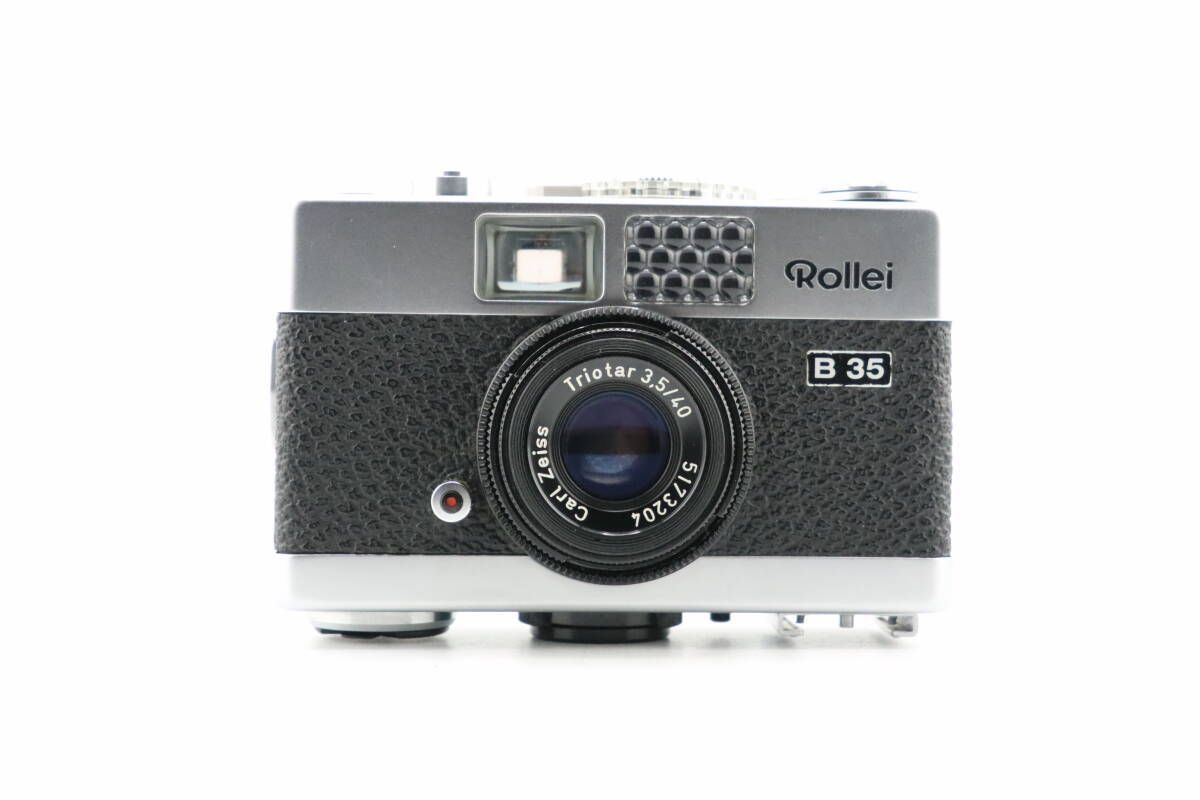 ローライ ROLLEI B35 Triotar 40mm F3.5 GERMANY ROLLEI-H1 R00フィルター付 W1116#3704