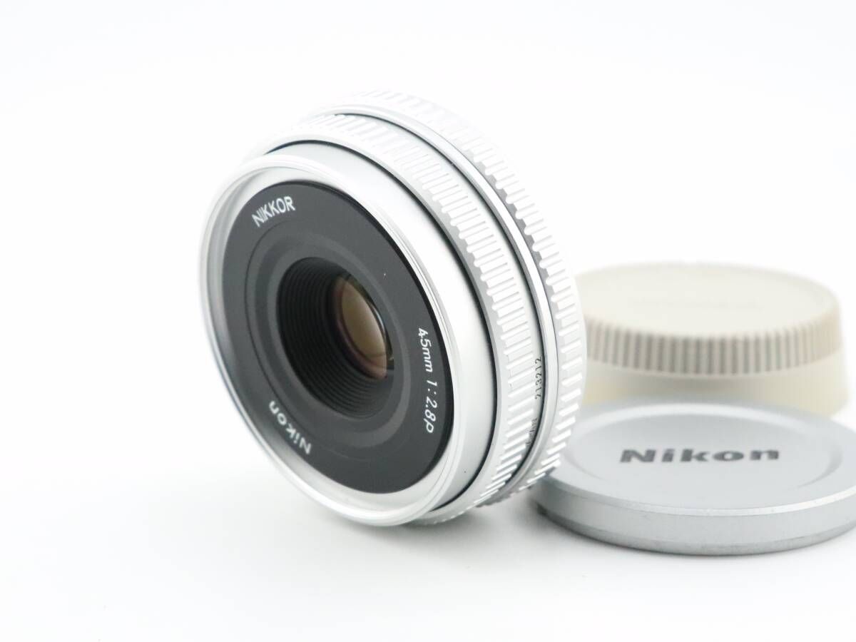 上品 ニコン NIKON Ai-S NIKKOR 45mm F2.8 P シルバー W1139＃3711