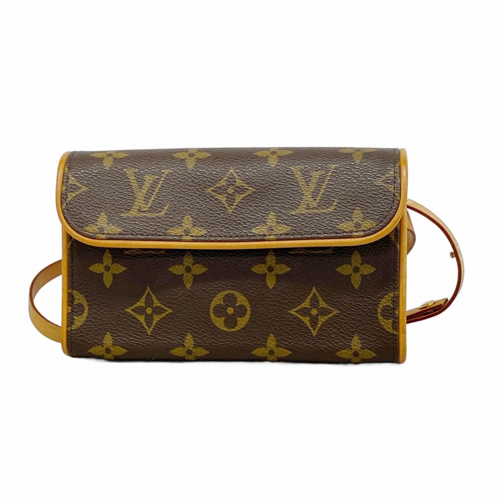 ルイ ヴィトン Louis Vuitton ルイ ヴィトン ウエストバッグ モノグラム ポシェットフロランティーヌ M51855 ブラウンレディース P1635502