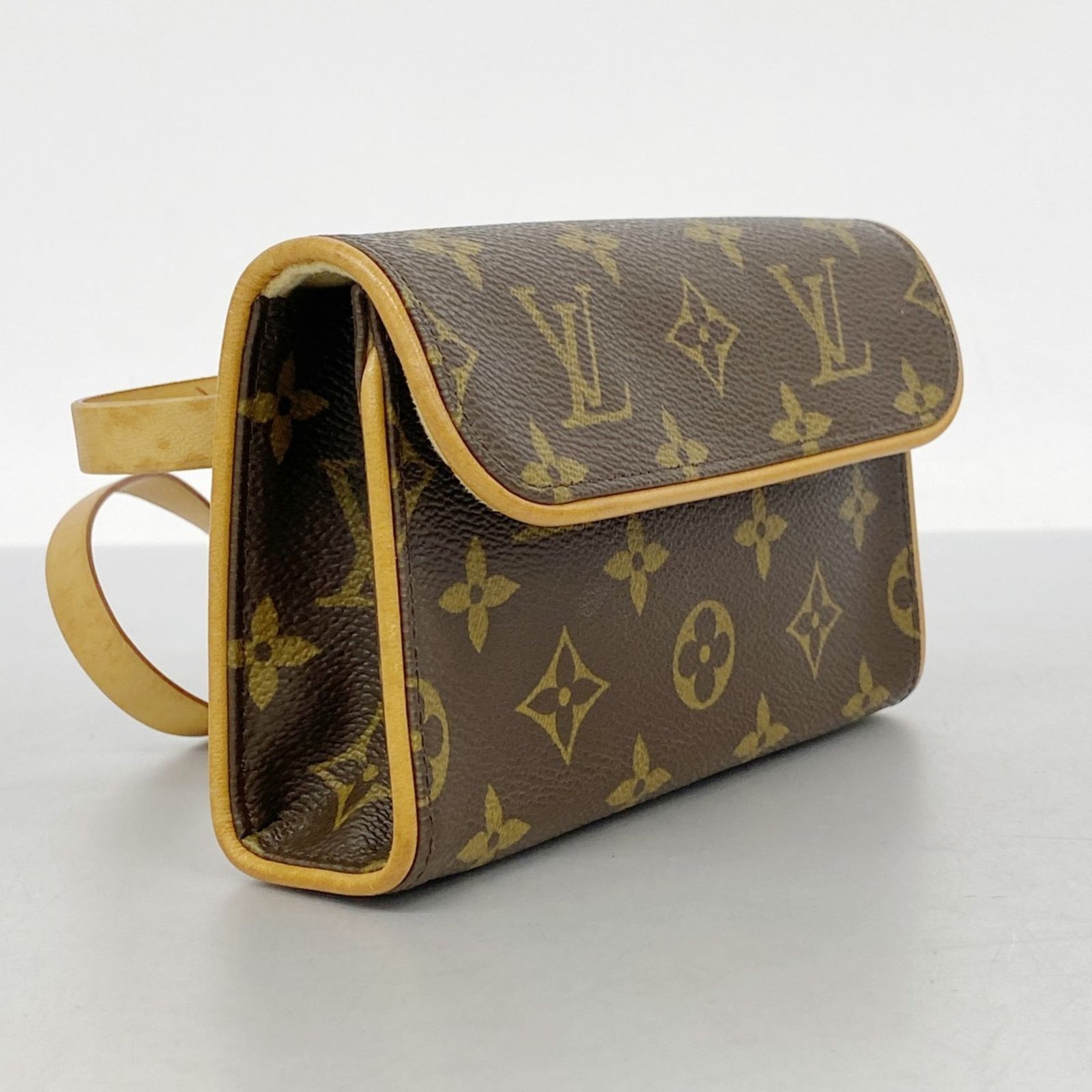 ルイ ヴィトン Louis Vuitton ルイ ヴィトン ウエストバッグ モノグラム ポシェットフロランティーヌ M51855 ブラウンレディース P1635502