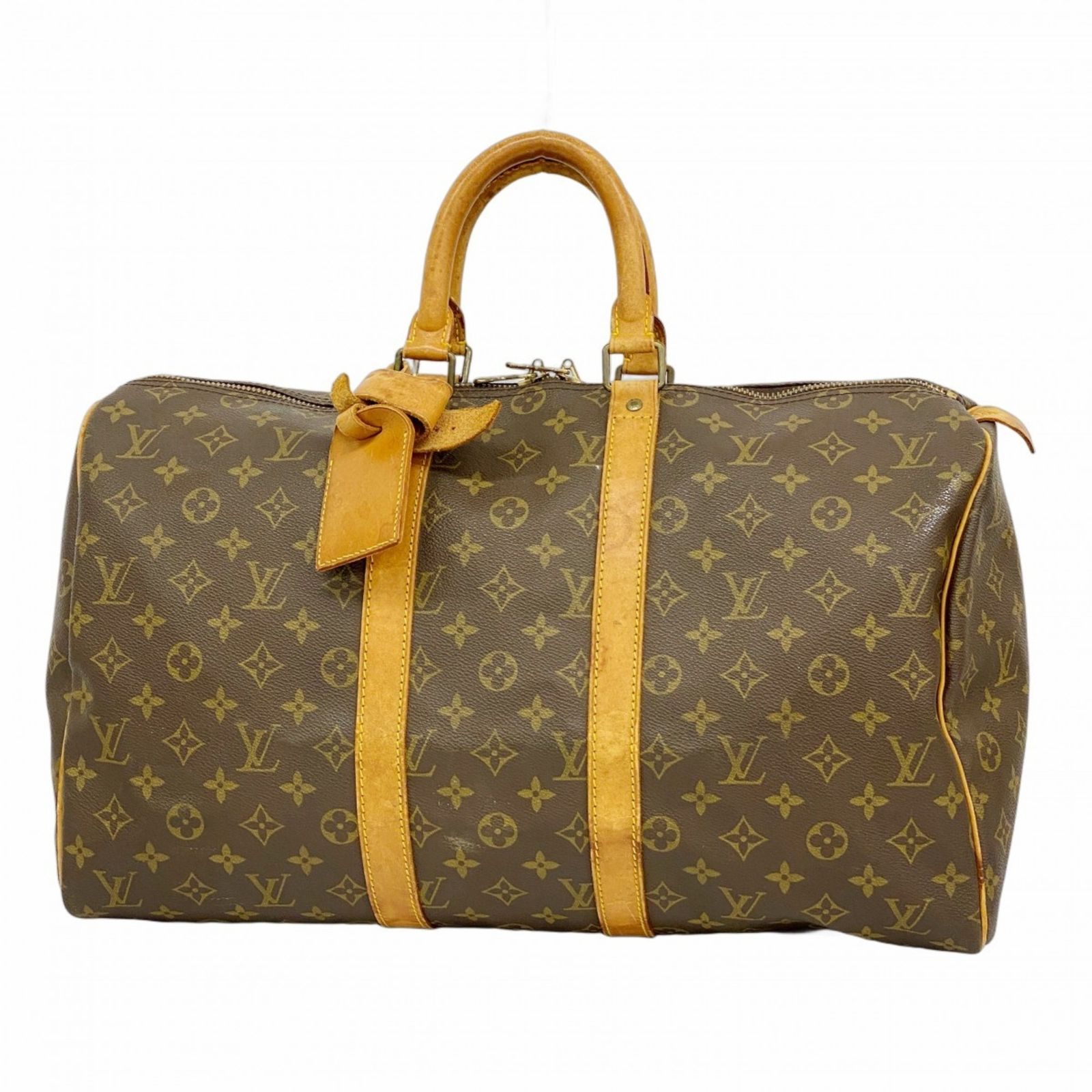 ルイ ヴィトン Louis Vuitton ルイ ヴィトン ボストンバッグ モノグラム キーポル45 M41428 ブラウンメンズ レディース P1635499