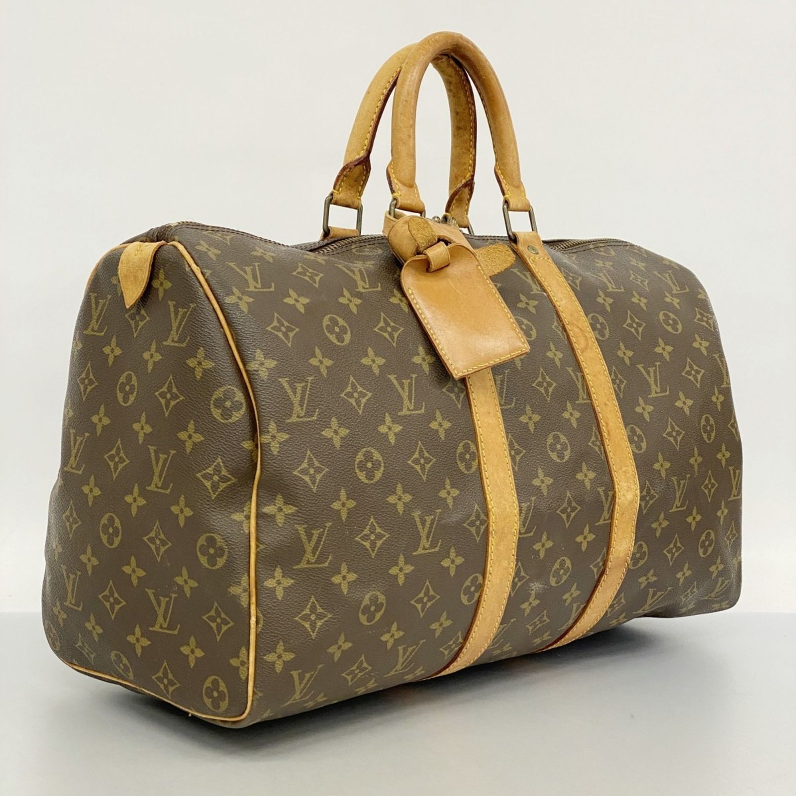 ルイ ヴィトン Louis Vuitton ルイ ヴィトン ボストンバッグ モノグラム キーポル45 M41428 ブラウンメンズ レディース P1635499