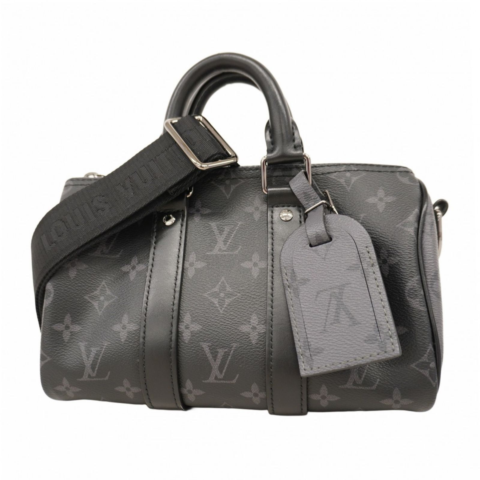 ルイ ヴィトン Louis Vuitton ルイ ヴィトン ハンドバッグ モノグラム エクリプス リバース スピーディバンドリエール25 M46271 ブラック グレー 2wayバッグメンズ P1629176