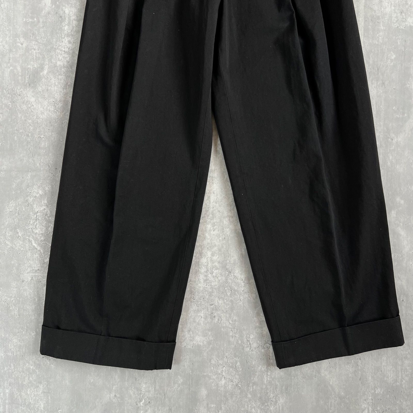 DRIES VAN NOTEN / ドリスヴァンノッテン 2タック コットンワイド