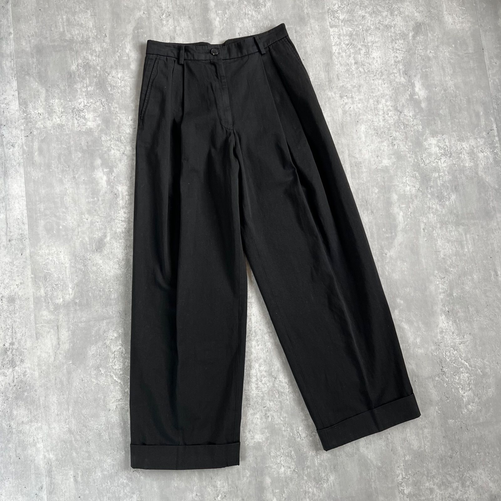 DRIES VAN NOTEN / ドリスヴァンノッテン 2タック コットンワイド