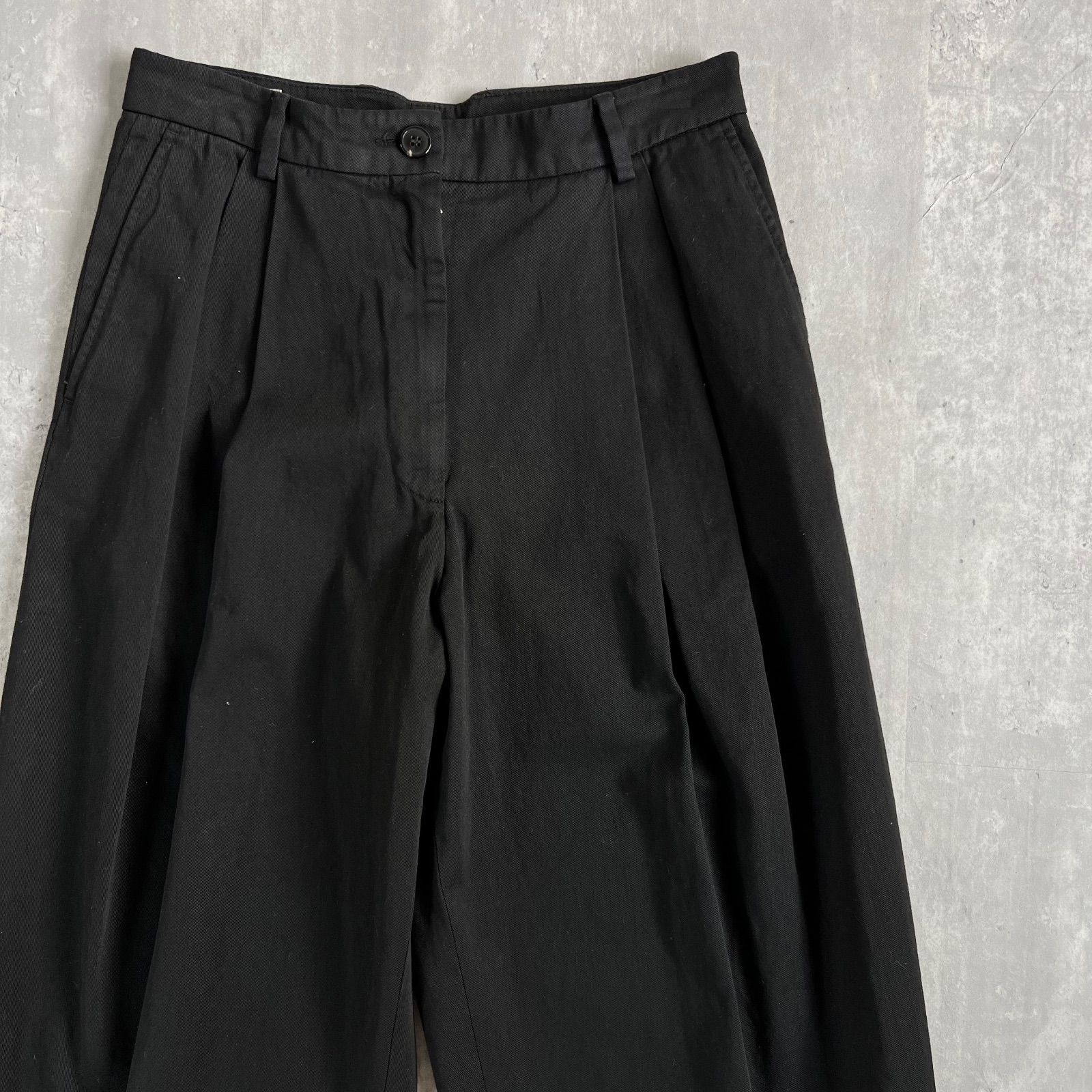 DRIES VAN NOTEN / ドリスヴァンノッテン 2タック コットンワイド