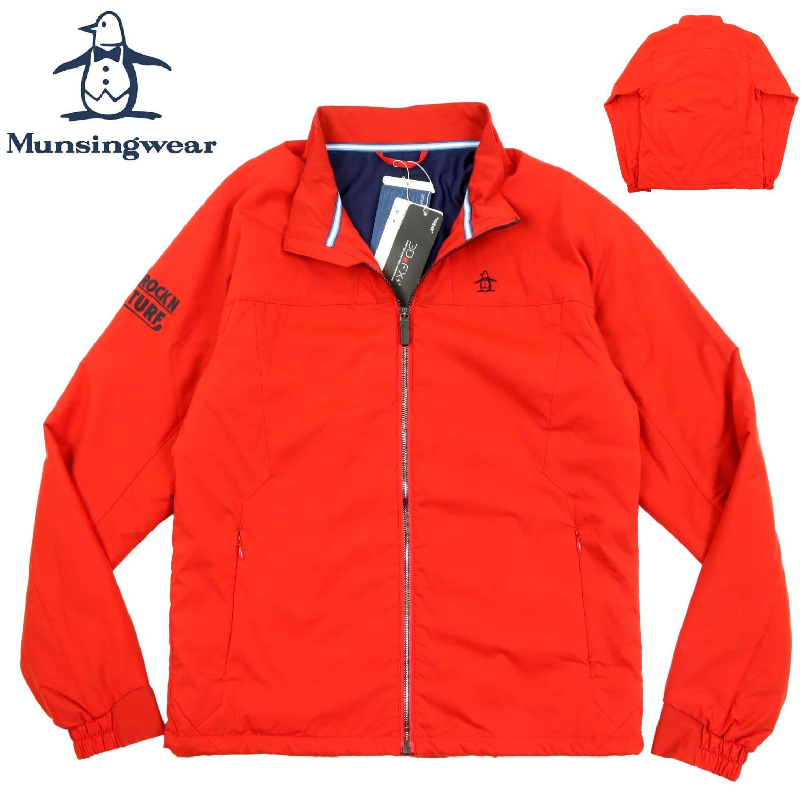 B3553 Munsingwea マンシングウェア ナイロンジャケット 中綿ジャケット ゴルフウエア JWMK604 サイズM