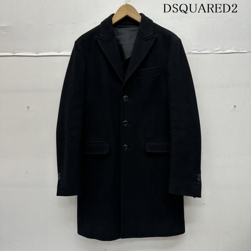 ディースクエアード ウール チェスター コート S74AA0101 メンズ 44