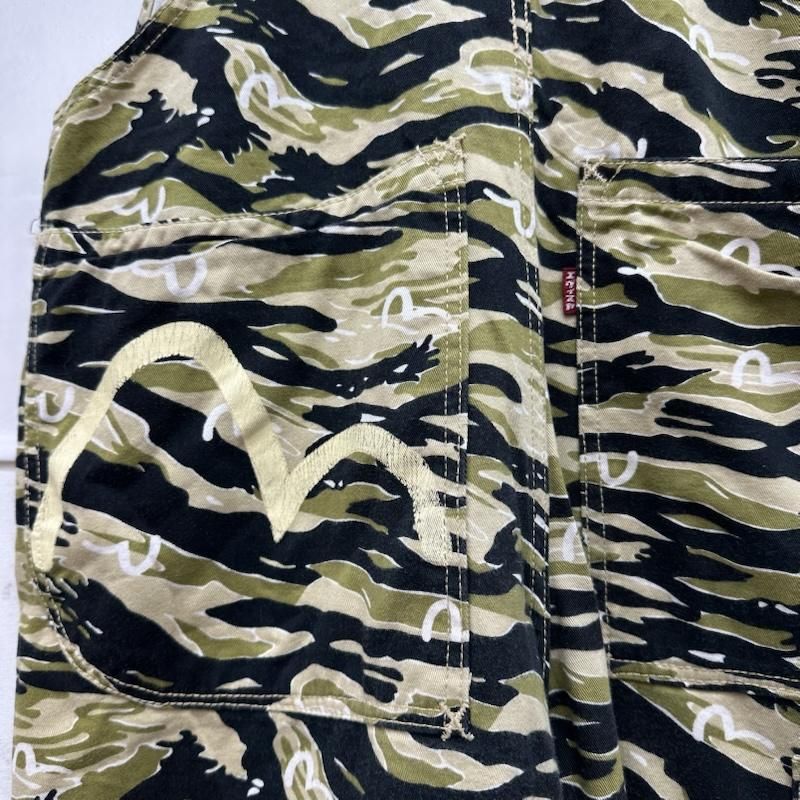 エヴィス タイガー カモ オーバーオール カモメ メンズ - ISItems