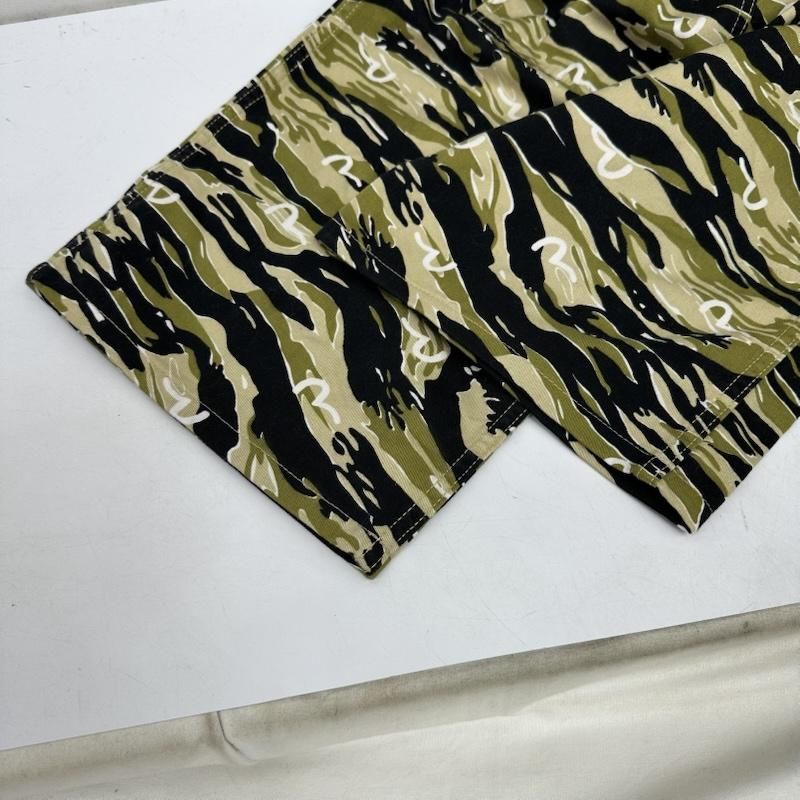 evisu ゴールド タイガーカモ オーバーオール 40 エヴィス タイガー カモ オーバーオール カモメ メンズ - ISItems