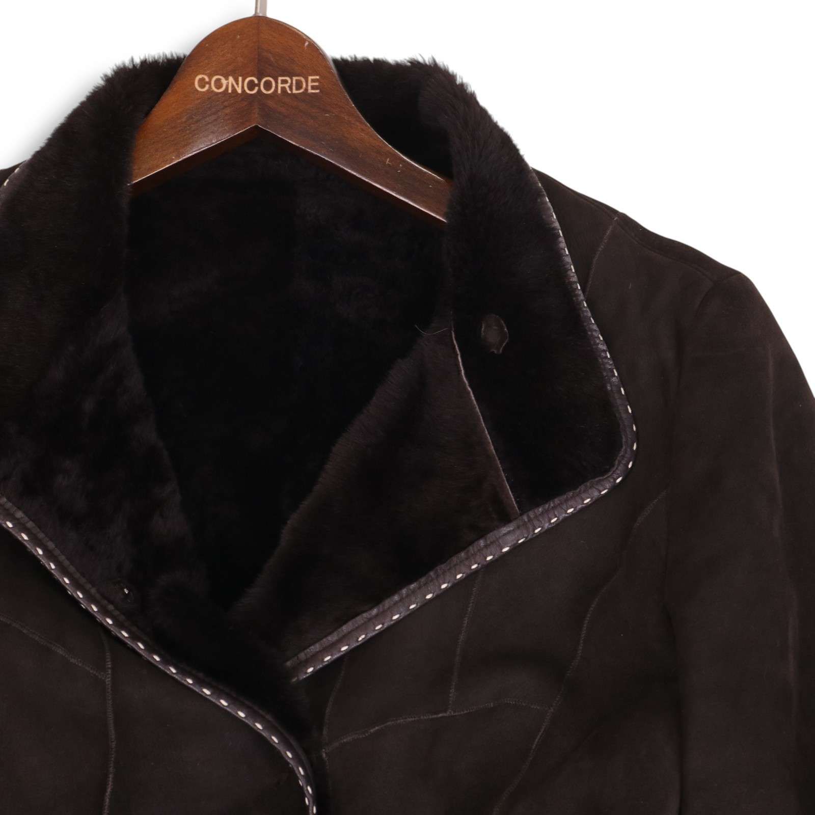 レディースブランド 秋冬 毛皮♪ ボア パッチワーク リアル ムートン